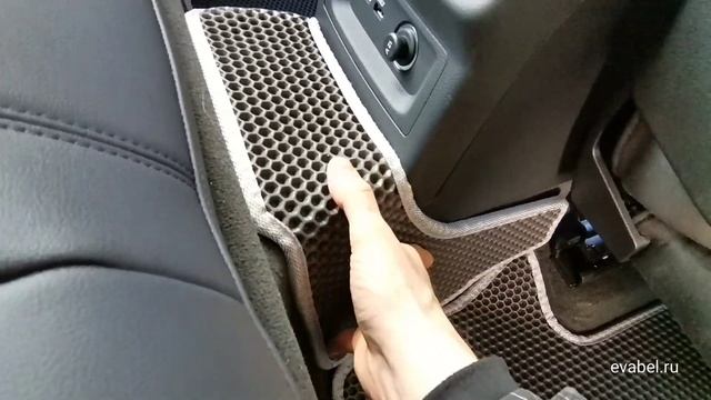 Audi A4 B9 рестайлинг eva коврики в салон и багажник evabel.ru 88002224845 смотреть онлайн