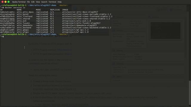 ATTX - Docker Swarm mode deployment on Docker Machine смотреть онлайн