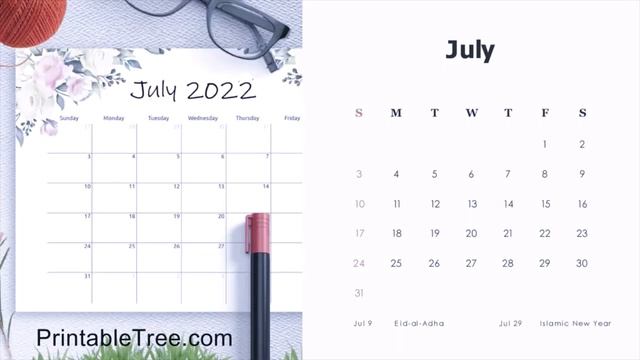 Download Free 2022 - 2023 Printable Calendar Template PDF, Word ,Google Sheet , Excel Format смотреть онлайн