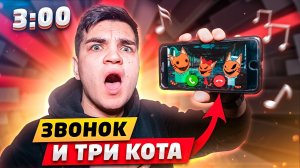 ВОВА ПОЗВОНИЛ ТРИ КОТА НА ВИДЕОЗВОНОК В 3:00 НОЧИ!! НАШЕЛ В ПЕСНЕ ТРИ КОТА ЗВУКИ ИЗ АДА (СТРАШИЛКА)