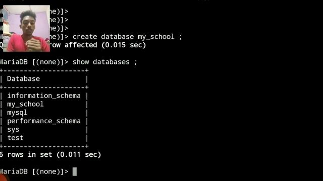 How to create database || show database || drop database || use database смотреть онлайн