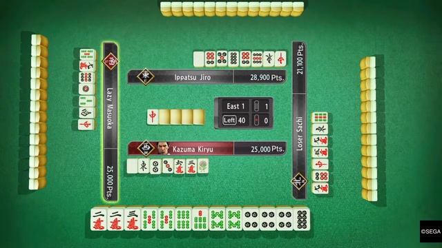 Yakuza Kiwami: Mahjong Minigame - Go out with Mangan Achievement смотреть онлайн