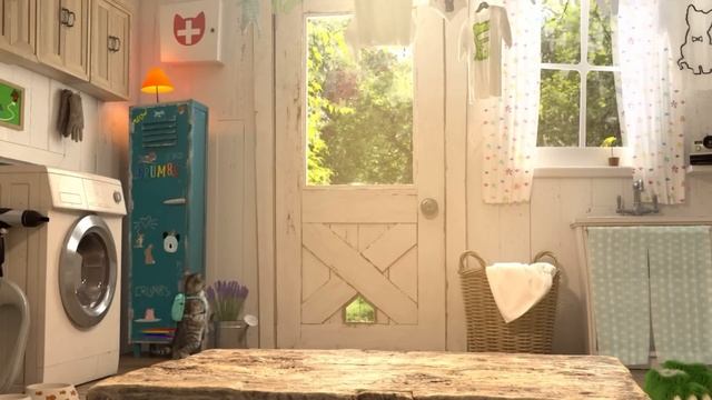 Powder and brush out the fleas - Little Kitten Adventure Games - Care for your pet kitty смотреть онлайн