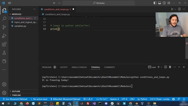 Conditional Statements and Loops in Python | Python Roadtrip | Coding Log (Clog) # 04 смотреть онлайн