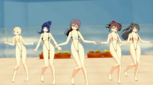 【MMDラブライブ】うにかかせで「爆乳戦隊パイレンジャー」【紳士向け】