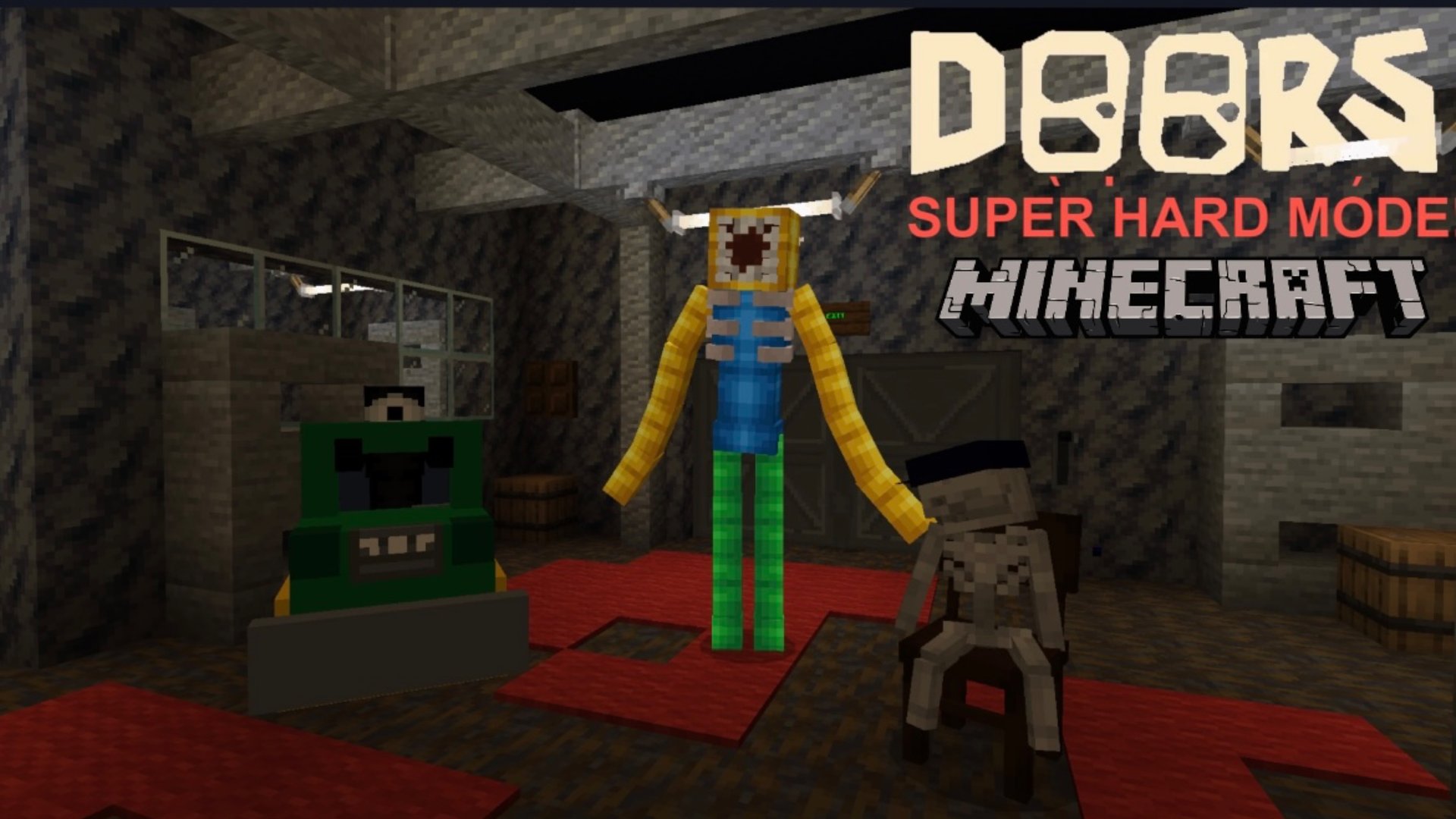 Doors SUPER HARD MODE [Карта Майнкрафт ПЕ] {БЕТА} смотреть онлайн