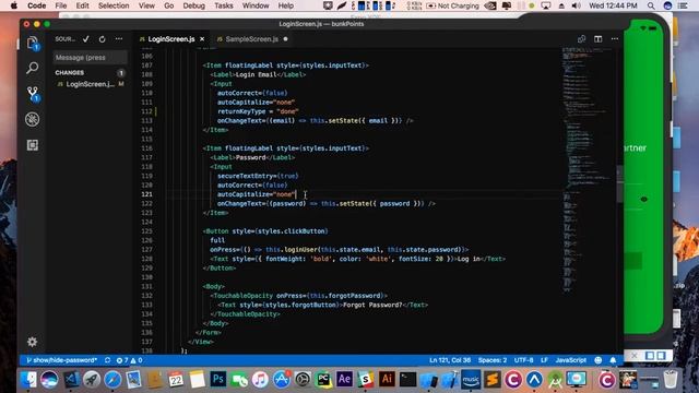 Enter key press in react native смотреть онлайн