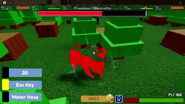 How To Beat Phantom Marionette| ROBLOX | Return to Animatronica FNaF World RPG смотреть онлайн