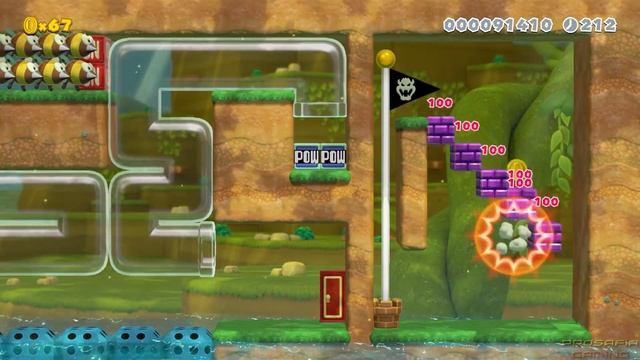 Super Mario Maker 2 - All Super Mario 3D World Power-Ups смотреть онлайн