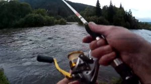 Рыбалка на реке Мана