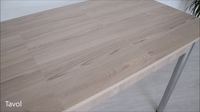 Стол обеденный раздвижной Тавол Скор 115 см х 75 см х 75 см ноги металл хром Ясень смотреть онлайн