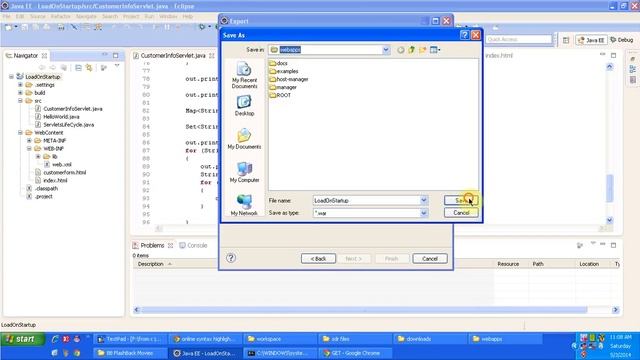 Load-on-startup example | Servlets смотреть онлайн