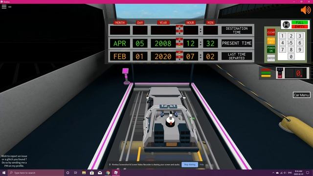 Roblox :|: Project DeLorean | αlpha