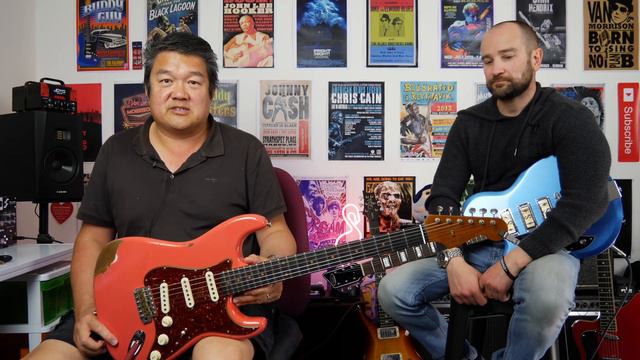 Dr Ric's Fender Custom Shop Fiesta Red Stratocaster смотреть онлайн