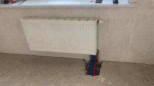 Простое и надежное подключение  радиаторов в квартире из стены.