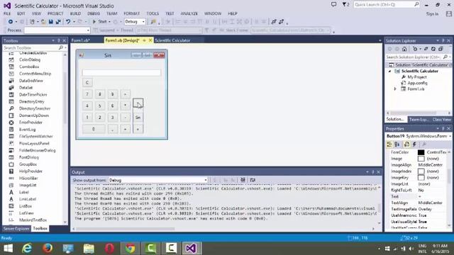 [VB.NET] Simple Scientific Calculator Tutorial смотреть онлайн