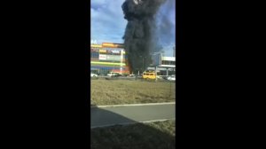 Пожар в ТЦ Алания Молл
