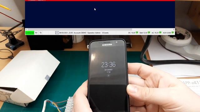 Считыватель с BLE-ID и NFC-ID. Rosslare AY-H6255BT. смотреть онлайн