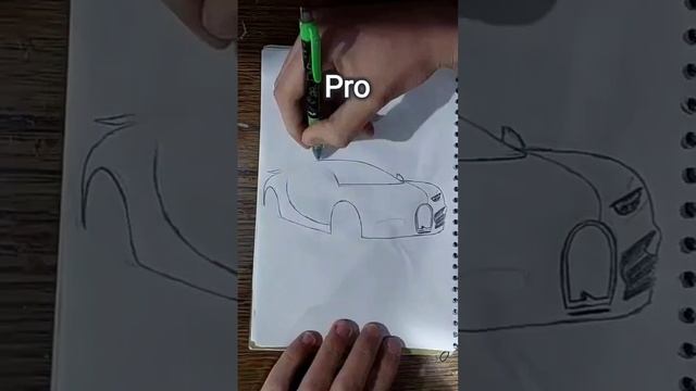 Bugatti Chiron Drawing смотреть онлайн