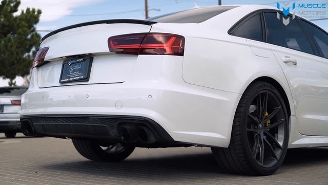 2016 Audi S6 Prestige | Walk Around & Dyno Runs | Muscle Motors смотреть онлайн