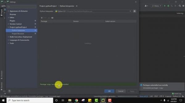 How to Uninstall numpy, matplotlib, seaborn, pandas, scipy (2021)
