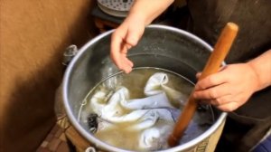 Отмока шкур. Выделка овчины в домашних условиях