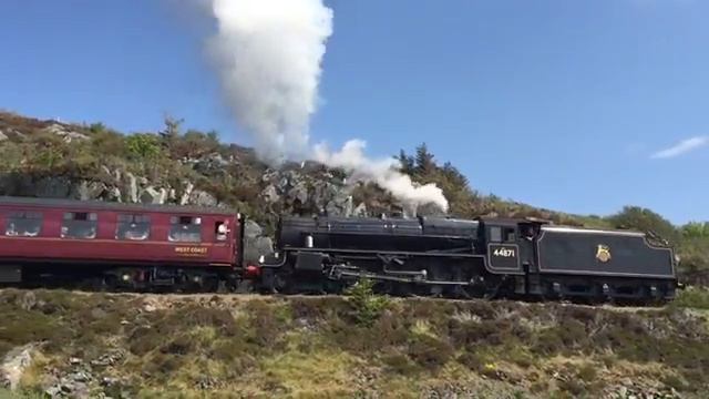 The Jacobite "Harry Potter" Train From Mallaig To Fort William смотреть онлайн