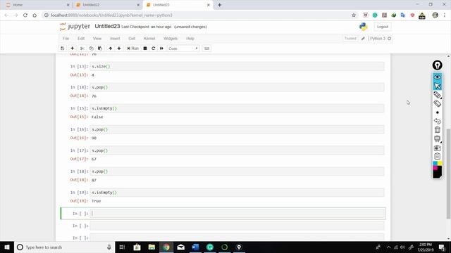 Stack Queue Python 3 | Deque Data Structure смотреть онлайн