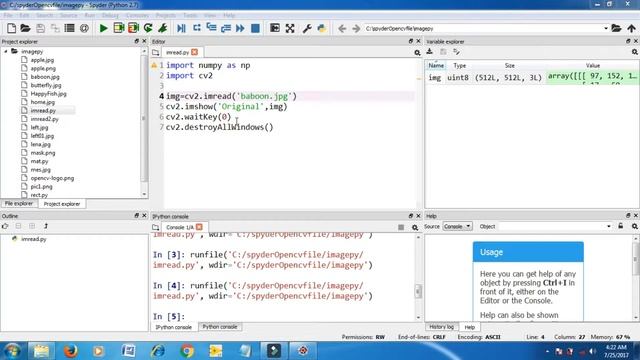 opencv tutorial python смотреть онлайн
