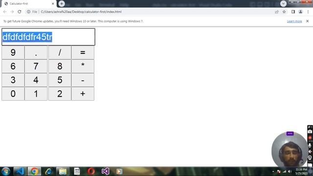 Simple Calculator In Javascipt