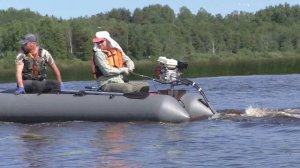 Кабот и мотор-болотоход 8 лс