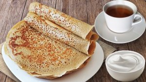 Невероятно вкусные блины на молоке, без пшеничной муки. Выпечка для диабетика