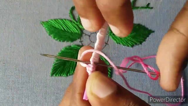 most beautiful flower design with ear buds/hand embroidery смотреть онлайн
