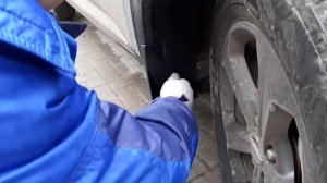 установка брызговиков на хавейл ф7