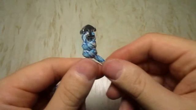 Темляк из паракорда Змеиный Узел /  Snake Knot