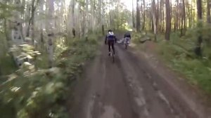 Велоспуск от знака Европа-Азия в сторону поселка Асбест