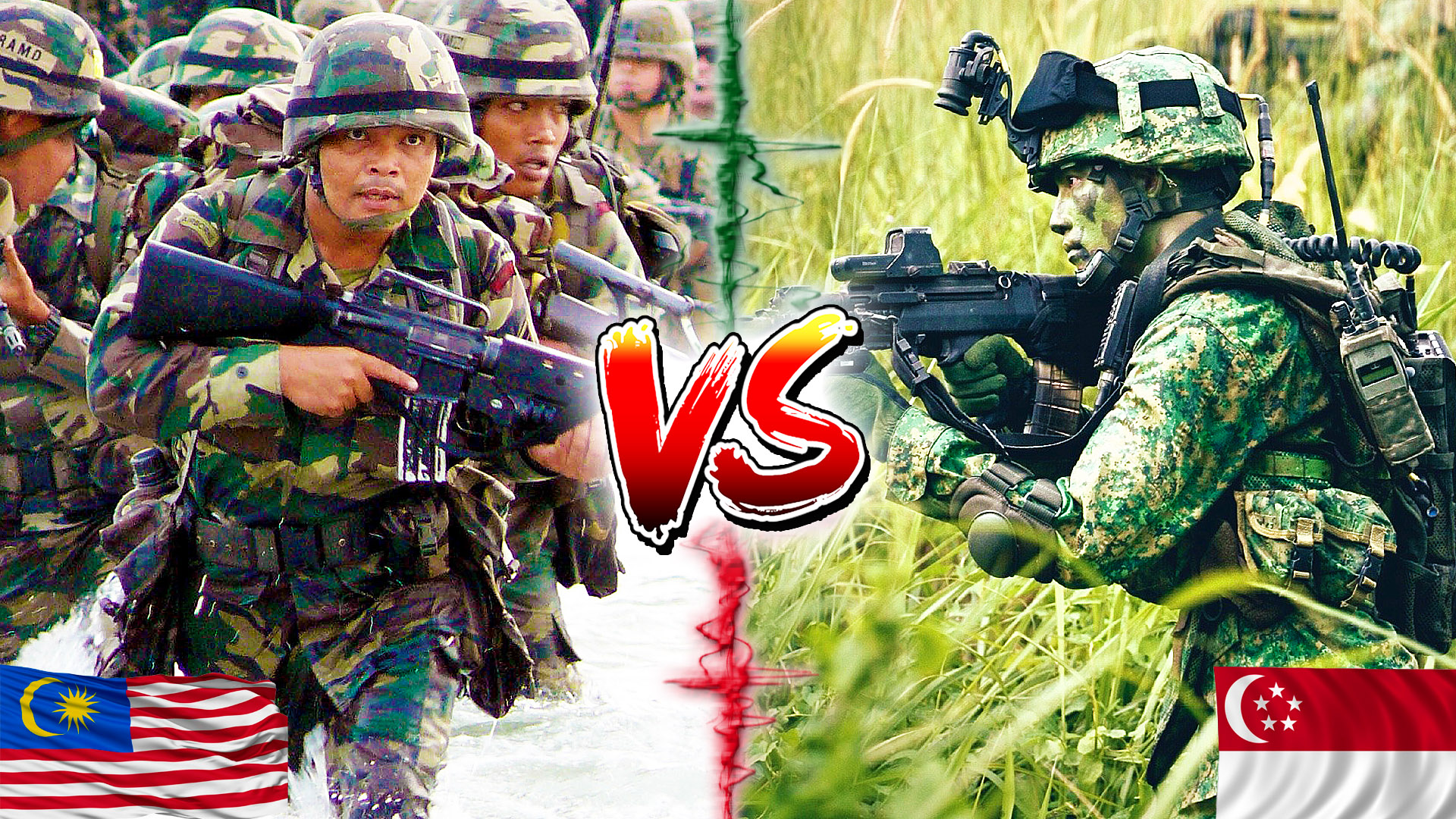 СИНГАПУР Vs МАЛАЙЗИЯ ⭐ Кто сильнее? СРАВНЕНИЕ АРМИЙ