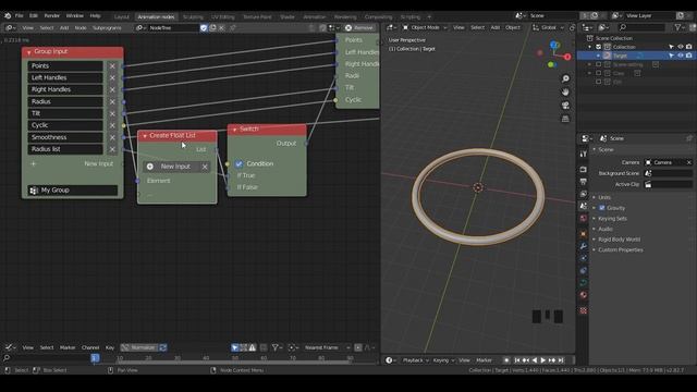 [Tut] Faster Spline formation - blender animation nodes; AN-preset смотреть онлайн
