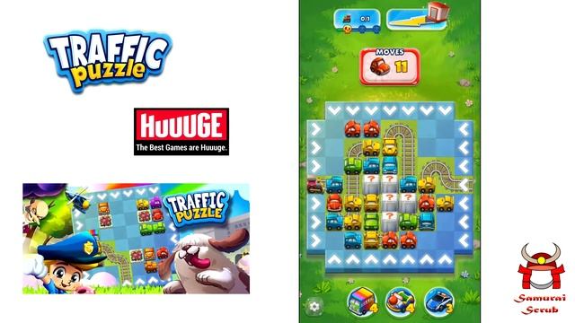 Traffic Puzzle Level 96 смотреть онлайн
