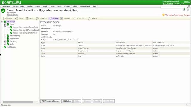 Entuity Network Management Trap Handling смотреть онлайн