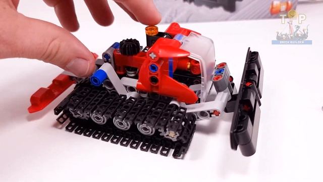 LEGO® Technic™ 2in1 Snow Groomer (42148)[178 pcs] & EXTRA Snowmobile | Speed Build | TBBL смотреть онлайн