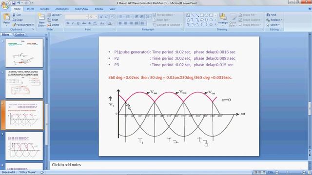 Part-2 Design And Simulatio Of 3 Phase Half Wave Controlled Rectifier