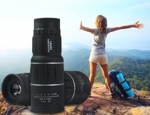 Сравнение советского бинокля с монокуляром Bushnell 16X52.