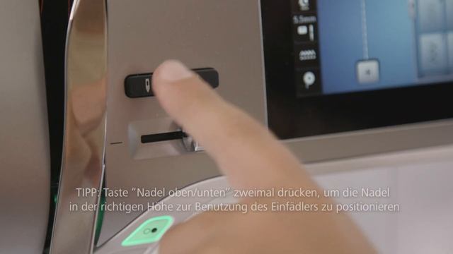 BERNINA 455 College Edition – Nähmaschine einfädeln, erste Schritte смотреть онлайн