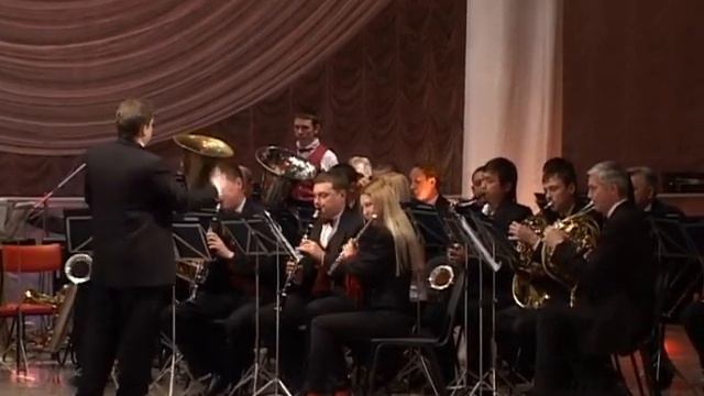 Выступление на юбилее народного духового оркестра г.Новотроицка смотреть онлайн