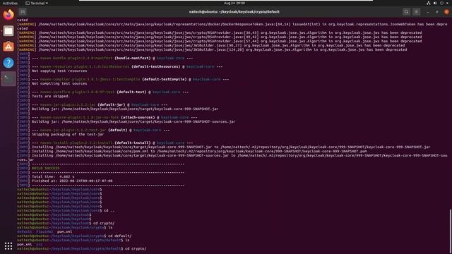 #keycloak build & run du projet смотреть онлайн