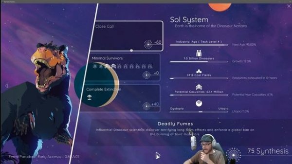 The Fermi Paradox - (Galaxy Evolving God Game) [Steam Release] - Full Playthrough
