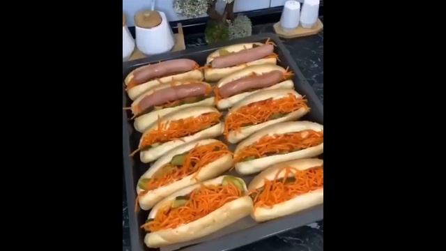 Вкуснейшие хот-доги ?СОХРАНЯЙ?⠀Рецепт в видео ?? смотреть онлайн