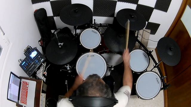 Imperecedero - La Tierra Llora, Alesis Strike Pro y vst Steven Slate Drum смотреть онлайн
