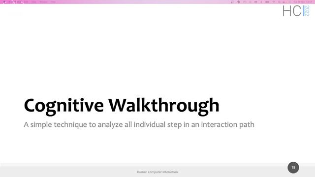 HCI2022-L19: Evaluation: overview. Heuristic evaluation. смотреть онлайн